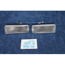 124 SPORT COUPE'  PAIR CLEAR FRONT LIGHTS   CATALUX