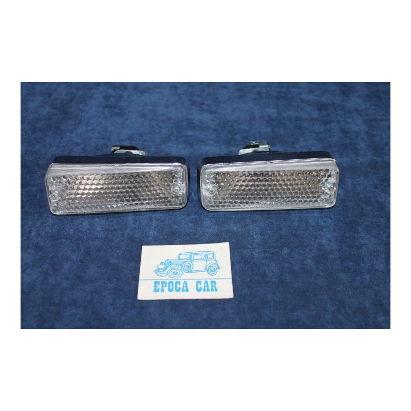124 SPORT COUPE'  PAIR CLEAR FRONT LIGHTS   CATALUX