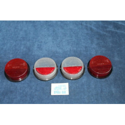 850 SPORT COUPE'  COMPLETE SET (4 PIECES) LENSES FOR REAR LIGHTS   CATALUX