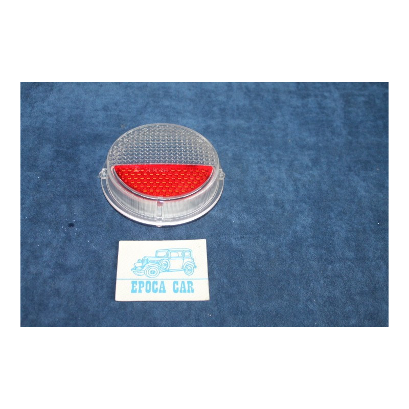128 RALLY  WHITE  RED LENS FOR REAR LIGHTS   BELLU'
