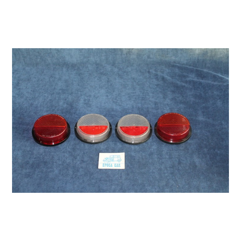 128 RALLY  SET COMPLETO (4 PZ) PLASTICHE PER FANALINI POST.   STARS