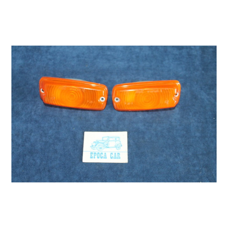 850 BERLINA  COPPIA FANALINI ANT. ARANCIONI    ARIC