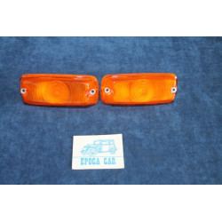 850 SEDAN  PAIR FRONT ORANGE LIGHTS   LEART