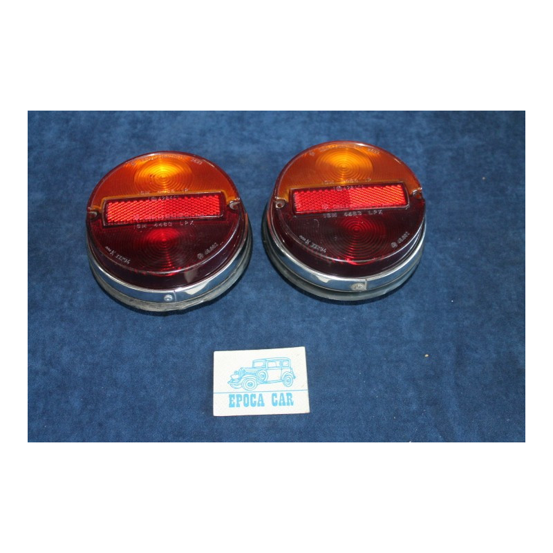 850 SEDAN 2°S  PAIR REAR LIGHTS  CIGALA E BERTINETTI    
