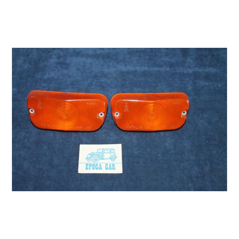 1500 C  PAIR FRONT ORANGE LIGHTS   CATALUX