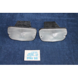1500 C  PAIR COMPLETE FRONT CLEARS LIGHTS   CATALUX