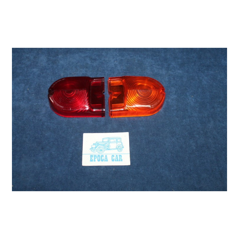 1300-1500 1°S  PAIR LENSES FOR REAR LIGHTS   COSSATO E CAROZZO