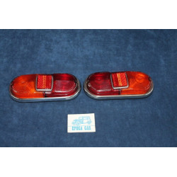 1300-1500 1°S  PAIR REAR LIGHTS WITH REFLECTORS   STARS