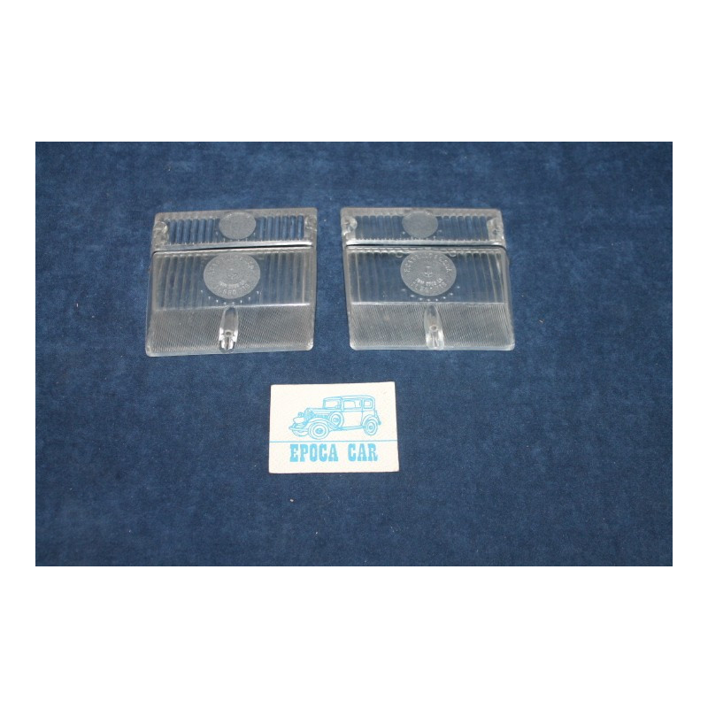 PAIR LENSES FOR FRONT LIGHTS   CARELLO