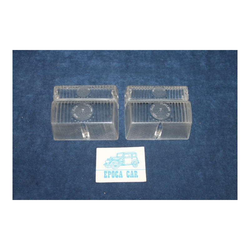 PAIR LENSES FOR FRONT LIGHTS   BELLU'