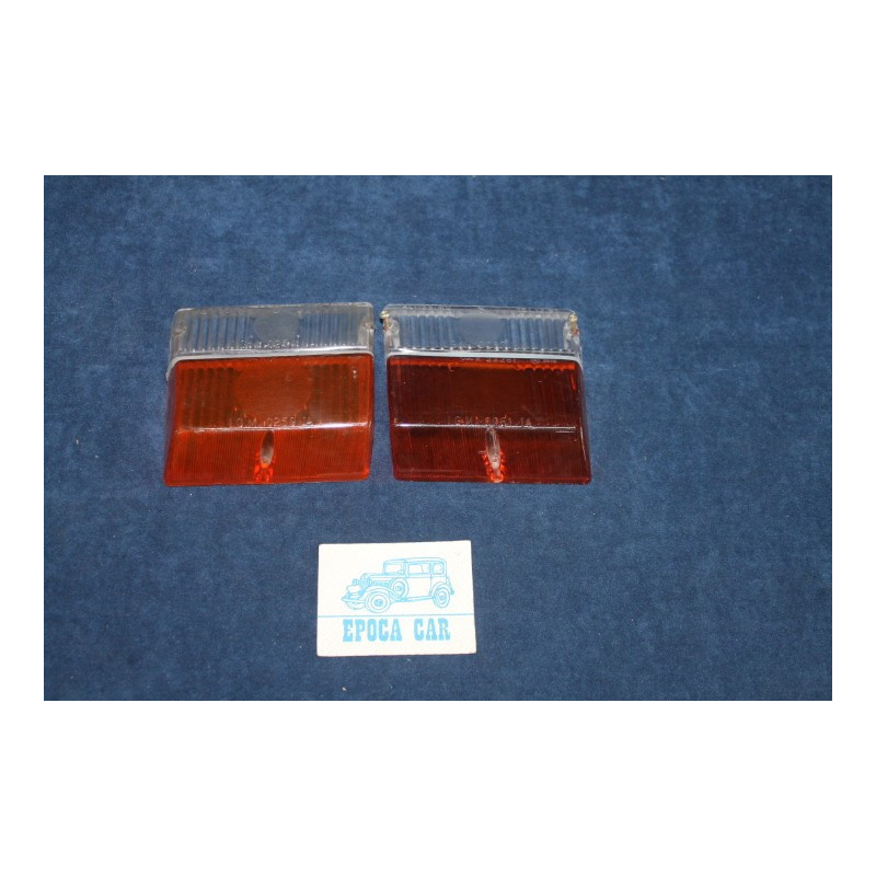 PAIR BICOLORED LENSES FOR FRONT LIGHTS   ALTISSIMO
