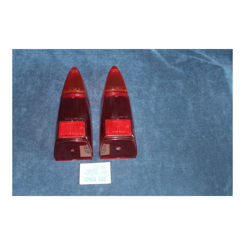 2300 LUSSO  PAIR BICOLORED LENSES FOR REAR LIGHTS   STARS