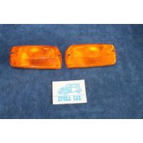 850 SEDAN 1°S  PAIR ORANGE FRONT LIGHTS   GECAR