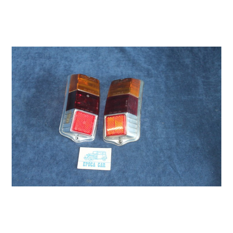 PAIR LENSES FOR REAR LIGHTS   CIGALA E BERTINETTI