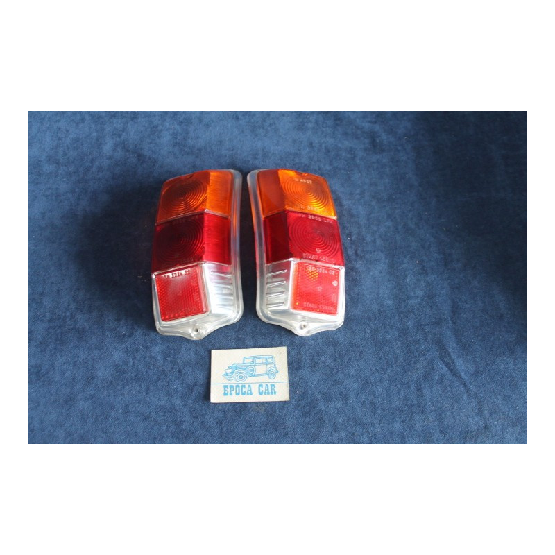 PAIR LENSES REAR LIGHTS   STARS