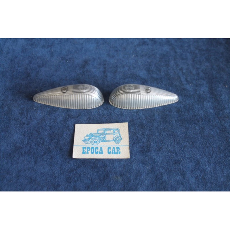 500 N  COPPIA PLASTICHE PER FANALINI ANT.-LATERALI CON OSCURATORE   CARELLO