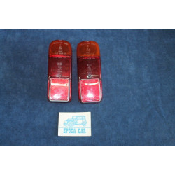 500 D  PAIR LENSES WITH REFLECTORS FOR REAR LIGHTS   CATALUX