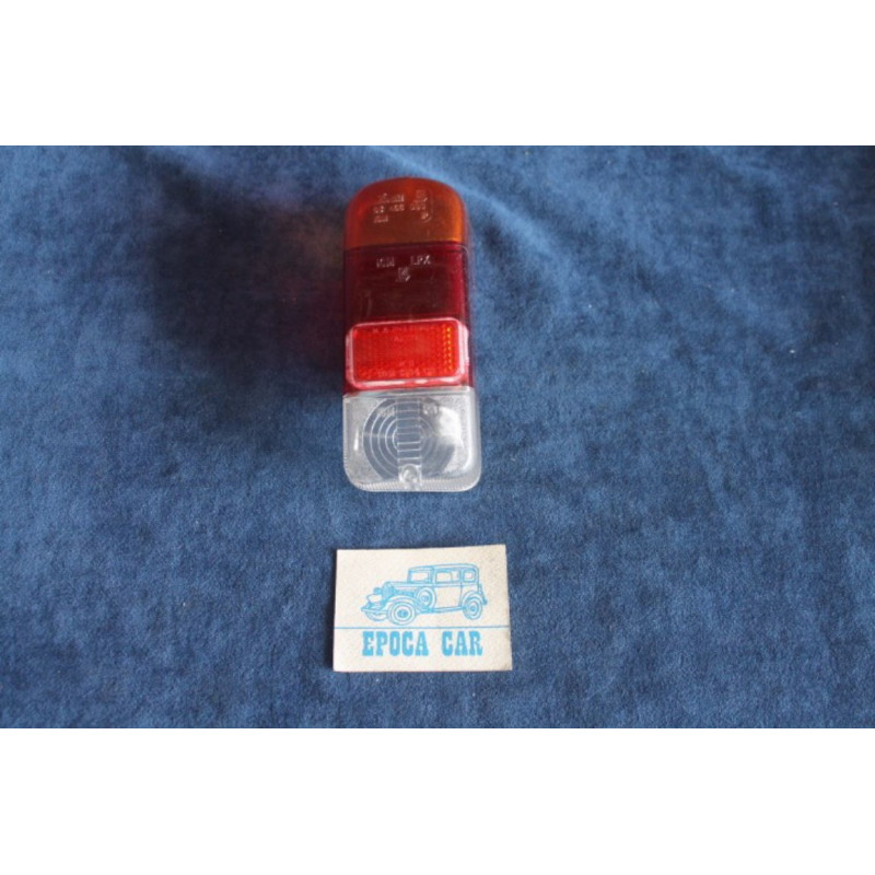 500 D  LENS FOR REAR RIGHT LIGHT (3 COLORS- U.S.A. VERSION ?)   BELLU'