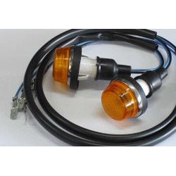 LUCCIOLE LATERALI A GOCCIA CON CUFFIA IN GOMMA POSTERIORE PARAACQUA