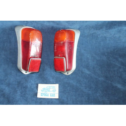 600 D  PAIR REAR LIGHTS IN ALLUMINIUM   ALTISSIMO