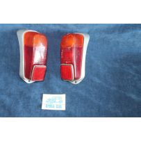 600 D  PAIR REAR LIGHTS IN ALLUMINIUM   ALTISSIMO