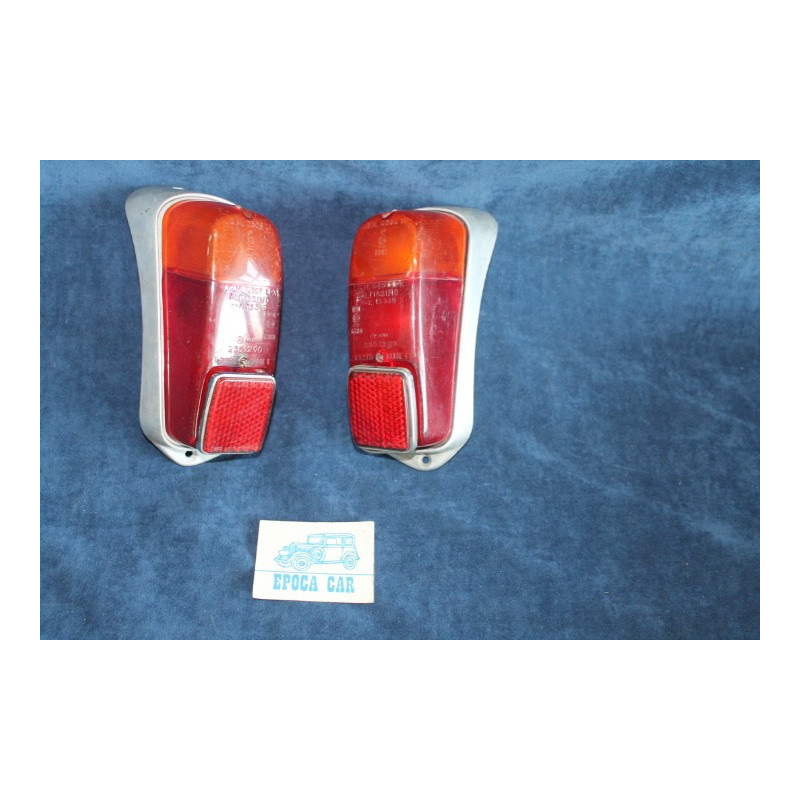 600 D  PAIR REAR LIGHTS IN ALLUMINIUM   ALTISSIMO