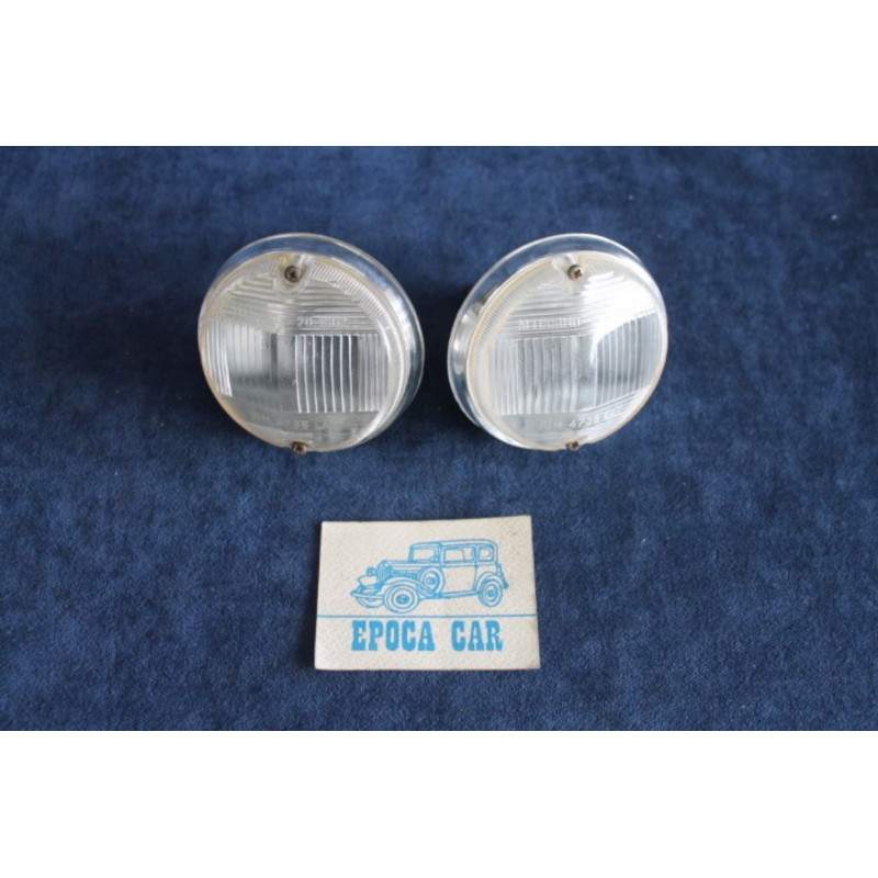 124 COUPE' 1°S  PAIR CLEAR FRONT LIGHTS   ALTISSIMO