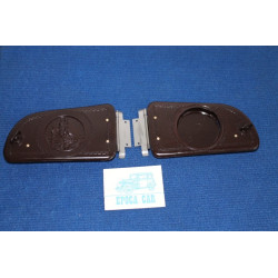 PORTELLINI CRUSCOTTO BALILLA 3 MARCE (COPPIA) CON PREDISPOSIZIONE POSACENERE DISPONIBILI NERI O MARRONI