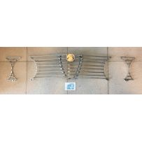MASCHERINA ANTERIORE COMPLETA (3 PZ.) GT 2000 e GT 1300 cc.ULTIMA SERIE