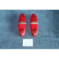 1100 (1958)  PAIR RED LENSES FOR REAR LIGHTS   ALTISSIMO