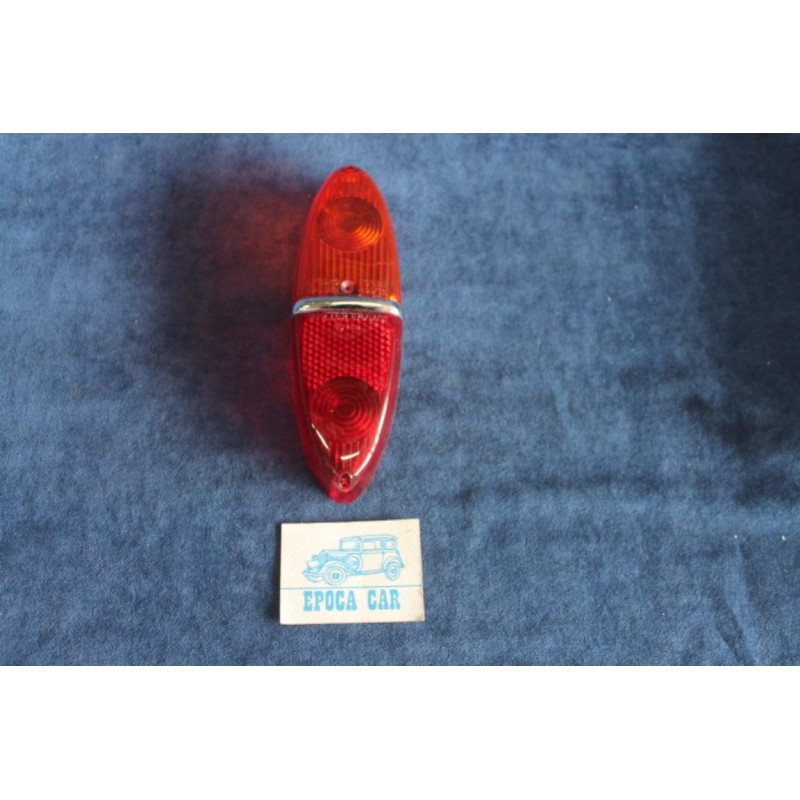 1100 (1958)  PLASTICA ARANCIO-ROSSA PER FANALINI POST.   ALTISSIMO