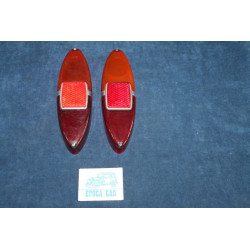 1100 (1958)  PAIR LENSES FOR REAR LIGHTS WITH REFLECTOR