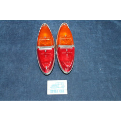 1100 (1958)  PAIR REAR PLASTIC LIGHTS    ARIC