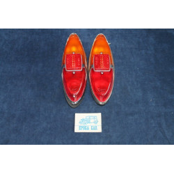 1100 (1958)  PAIR PLASTIC REAR LIGHTS COMPLETE   LEART