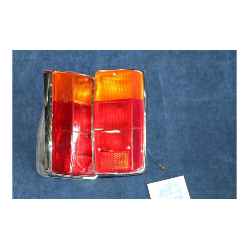 COPPIA FANALI POSTERIORI CARELLO SENZA RETRO 2 serie NOS