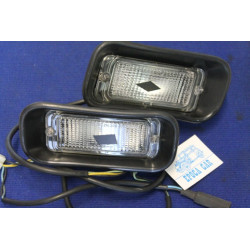 124 COUPE' 3°S CC  COPPIA FANALINI ANTERIORI TRASPARENTI   STARS