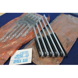 COPPIA PRESE ARIA LATERALI PLASTICA NERO/CROM NOS