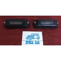 LUCI TARGA DUETTO OSSO DI SEPPIA  COPPIA