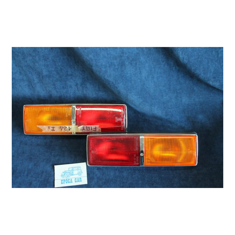 FIAT 124 1s BERLINA COPPIA FANALI POSTERIORI ALTISSIMO
