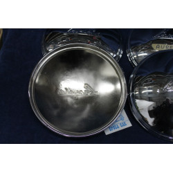 N.4 COPPE RUOTA RICONDIZIONATE CROMATE DIAM 28,2