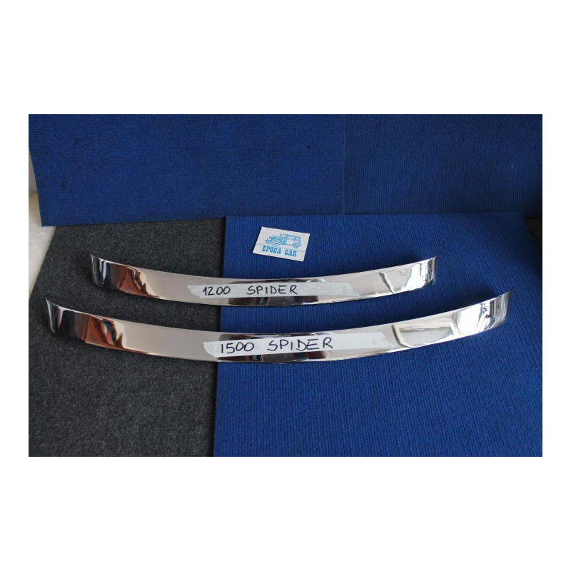 PROFILO CROMATO PRESA ARIA COFANO MOTORE FIAT 1500 SPIDER