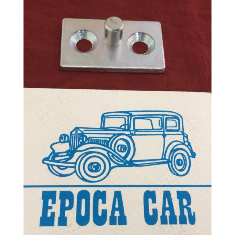 PLATE WITH 2 HOLE AND STOP REAR BONNET