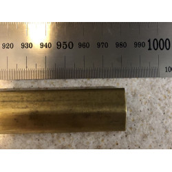 PROFILO SU COFANO BALILLA 4 MARCE E COPPA ORO IN OTTONE DA TAGLIARE E CROMARE CROMARE COMPLETO DI FERMI 
