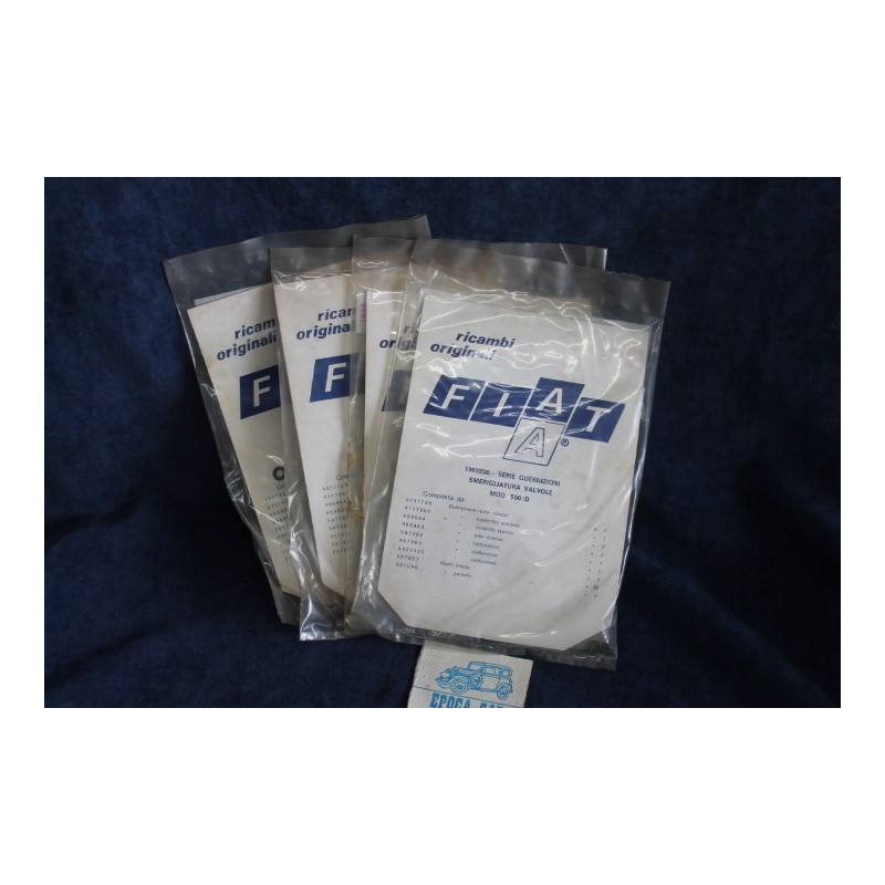 SET GUARNIZIONI SMERIGLIO CON TEST 500 D ORIG FIAT