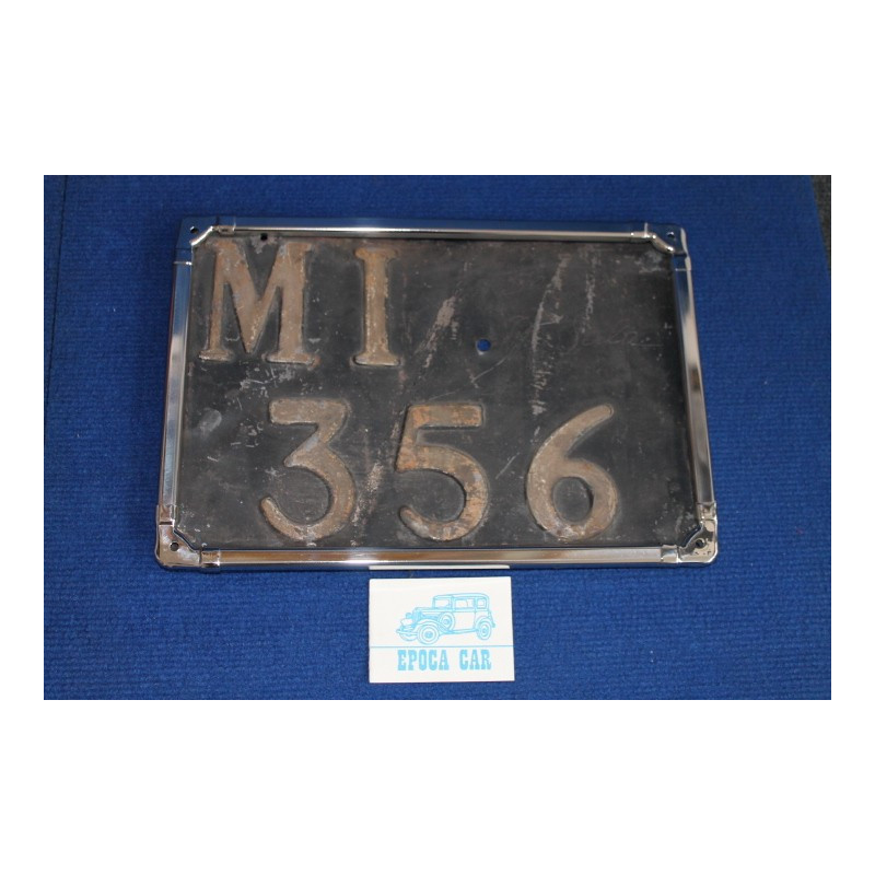 TRIM PLATE NUMBER INOX (ALL SIZE REQUEST)