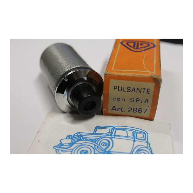 STARTER SWITCH WITH RED LIGHT N.O.S.