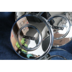 FIAT 131  SET 4 COPPE RUOTA CROMATA