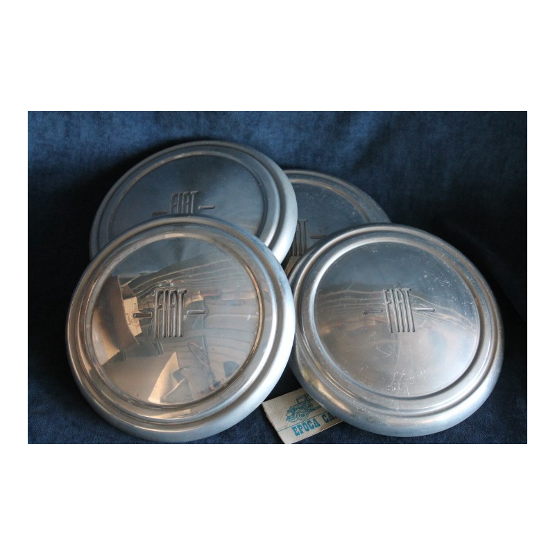 FIAT 1100 T - 241 - 1100/103 INDUSTRIALE 4 PCS  HUBCAP WHEELS