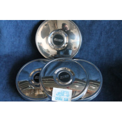 FIAT 127 SPECIAL 74' SET 4 COPPE RUOTA INOX