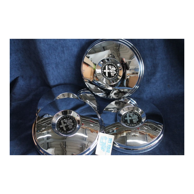 SET 4 PCS HUBCAP WHEEL USED RESTORED PERFECT